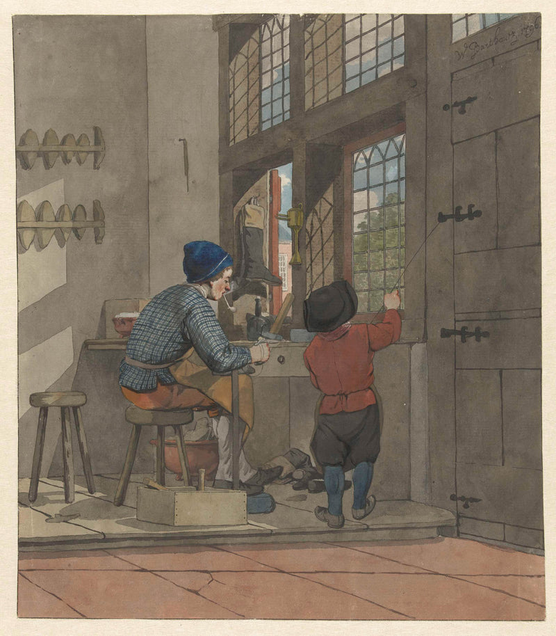 w-barthautz-1796-shoemaker-in-his-workshop-art-print-fine-art-reproduction-wall-art-id-a02nm3hs7