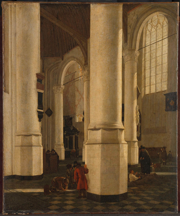 unknown-1640-interior-of-the-oude-kerk-delft-with-the-mausoleum-art-print-fine-art-reproduction-wall-art-id-a2epayqzf
