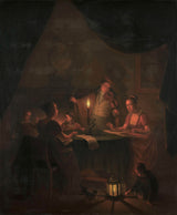 michiel-versteegh-1786-a-musical-party-by-candlelight-art-print-fine-art-reproduction-wall-art-id-a2joagtiw