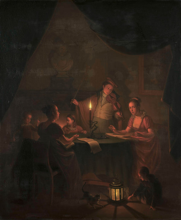 michiel-versteegh-1786-a-musical-party-by-candlelight-art-print-fine-art-reproduction-wall-art-id-a2joagtiw