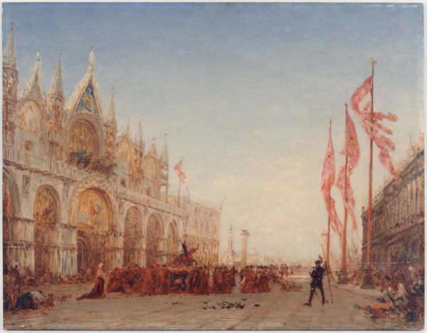 felix-ziem-1870-venice-procession-of-st-george-art-print-fine-art-reproduction-wall-art