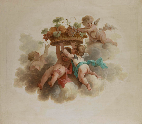 unknown-1725-four-putti-carrying-a-fruit-basket-art-print-fine-art-reproduction-wall-art-id-a99aamnpk