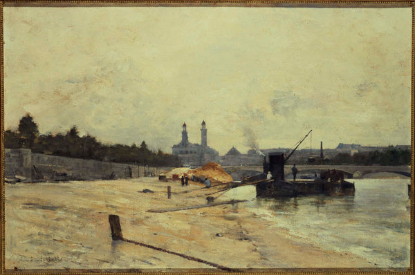 rene-billotte-1880-the-pont-de-lalma-and-the-old-trocadero-seen-from-the-quai-dorsay-art-print-fine-art-reproduction-wall-art