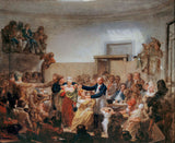 nicolas-antoine-taunay-ou-tonnay-ou-tounay-1810-the-consultation-of-dr-antoine-dubois-1756-1837-art-print-fine-art-reproduction-wall-art