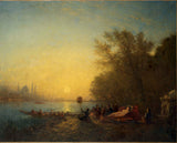 felix-ziem-constantinople-the-rest-of-the-sultana-art-print-fine-art-reproduction-wall-art