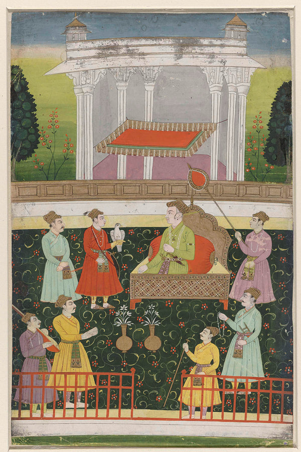 unknown-1675-jahangir-sitting-on-a-throne-art-print-fine-art-reproduction-wall-art-id-agbvnij31