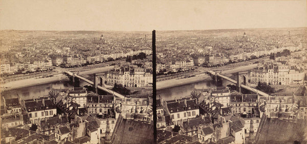 anonymous-1845-panorama-of-paris-art-print-fine-art-reproduction-wall-art