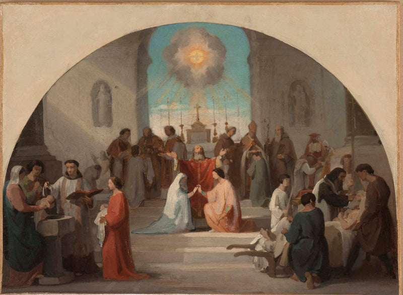 paul-jourdy-1844-sketch-for-the-church-of-st-elizabeth-the-seven-sacraments-art-print-fine-art-reproduction-wall-art