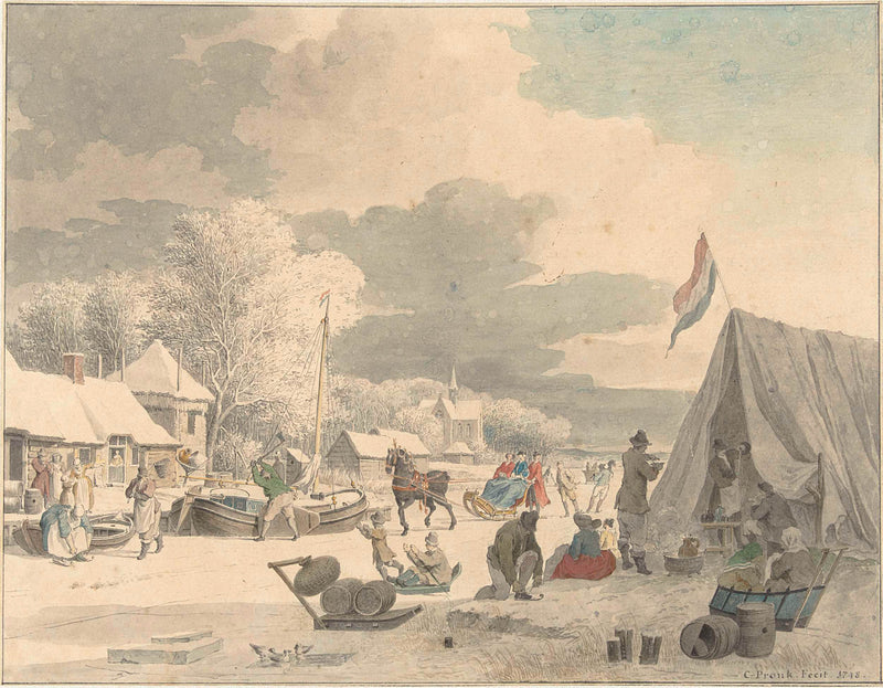 cornelis-pronk-1748-the-ice-on-a-frozen-canal-art-print-fine-art-reproduction-wall-art-id-aos64d5xl