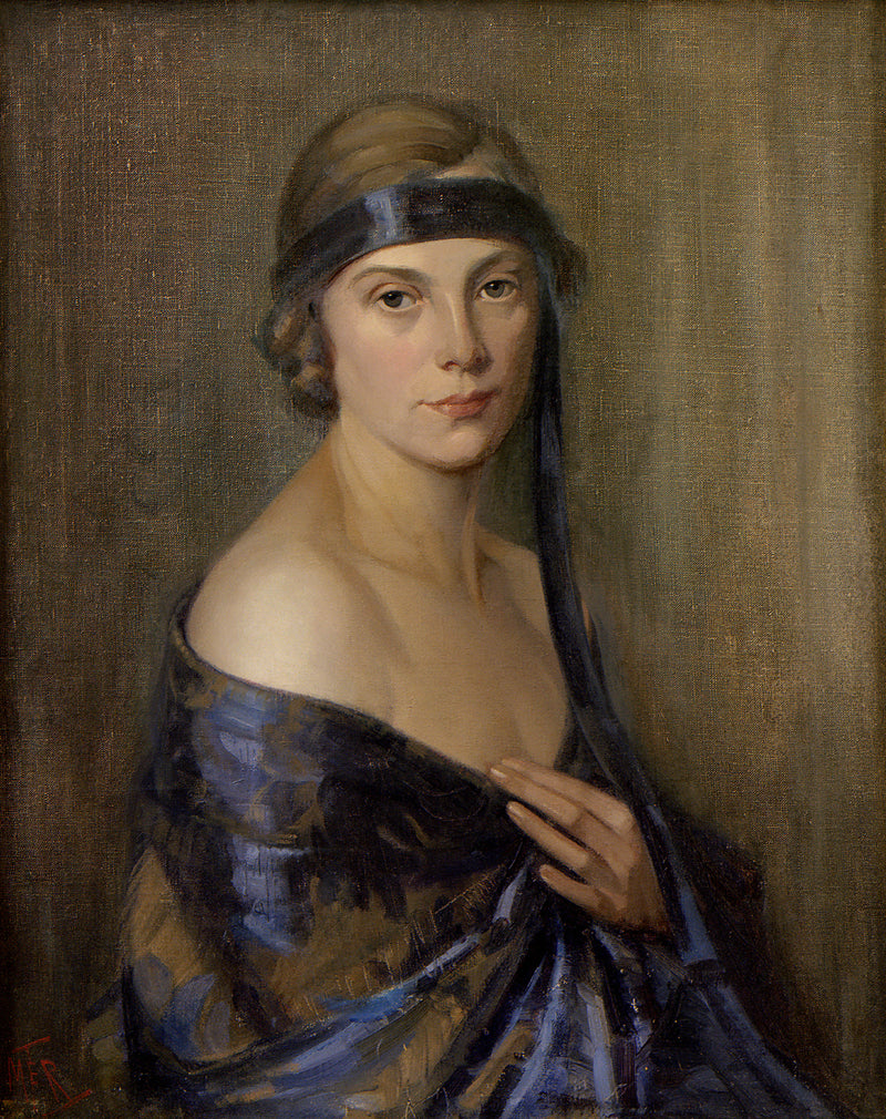 mary-tripe-1927-the-blue-ribbon-art-print-fine-art-reproduction-wall-art-id-aroiirdm9