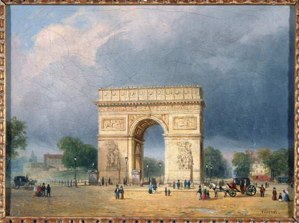 francois-etienne-villeret-1840-stars-triumphal-arch-art-print-fine-art-reproduction-wall-art