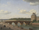 c-w-eckersberg-christoffer-wilhelm-eckersberg-pont-royal-seen-from-quai-voltaire-art-print-fine-art-reproduction-wall-art-id-asaz5g2p1