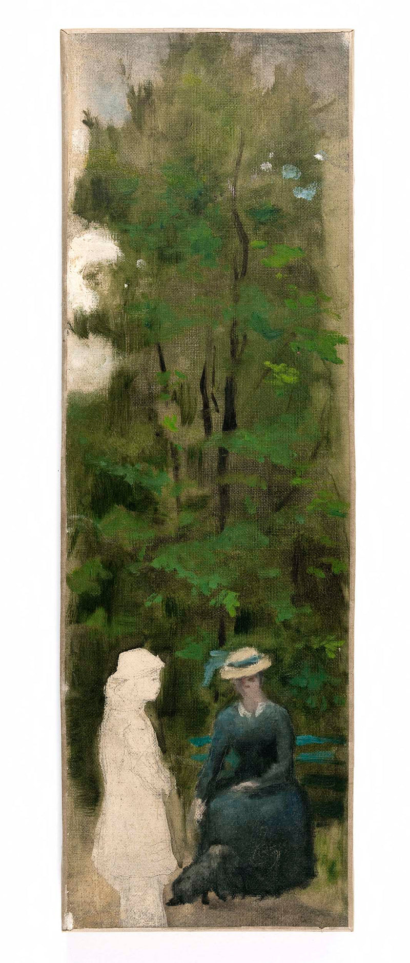 henry-cesar-isidore-henri-crosdit-cros-henry-cesar-isidore-henri-cros-two-female-figures-one-unfinished-at-the-foot-of-a-tree-art-print-fine-art-reproduction-wall-art