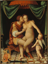 bernardino-lanino-mars-and-venus-art-print-fine-art-reproduction-wall-art